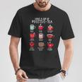 Have A Cup Of Positive Tea Counselor Affirmation Christmas T-Shirt Unique Gifts