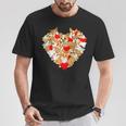 Cute Corgi Valentine Day Tee Heart Dog Lovers T-Shirt Unique Gifts