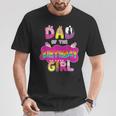Dad Of The Birthday Girl Family Pig Party Decorations T-Shirt Unique Gifts