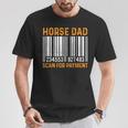 Dad Of Horse Lover Equestrian Horseback Rider Horse Riding T-Shirt Personalized Gifts