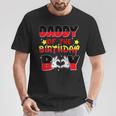 Dad And Mom Daddy Of The Birthday Boy Family Party Decor T-Shirt Personalized Gifts