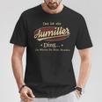 Das Ist Ein Aumiller Ding Das Würdest Du Nicht Verstehen Aumiller Name T-Shirt Lustige Geschenke