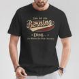 Das Ist Ein Berning Ding Das Würdest Du Nicht Verstehen Berning Name T-Shirt Lustige Geschenke