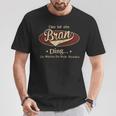 Das Ist Ein Bran Ding Das Würdest Du Nicht Verstehen Bran Name T-Shirt Lustige Geschenke