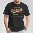 Das Ist Ein Cummings Ding Das Würdest Du Nicht Verstehen Cummings Name T-Shirt Lustige Geschenke