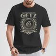 Das Ist Ein Getz Ding Getz Name T-Shirt Lustige Geschenke