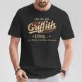 Das Ist Ein Griffith Ding Das Würdest Du Nicht Verstehen Griffith Name T-Shirt Lustige Geschenke