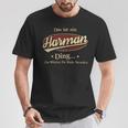 Das Ist Ein Harman Ding Das Würdest Du Nicht Verstehen Harman Name T-Shirt Lustige Geschenke