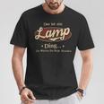 Das Ist Ein Lamp Ding Das Würdest Du Nicht Verstehen Lamp Name T-Shirt Lustige Geschenke