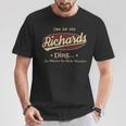 Das Ist Ein Richards Ding Das Würdest Du Nicht Verstehen Richards Name T-Shirt Lustige Geschenke