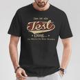 Das Ist Ein Test Ding Das Würdest Du Nicht Verstehen Test Name T-Shirt Lustige Geschenke