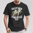 Das Ist Mein Homeoffice Sloth Home Office T-Shirt Lustige Geschenke