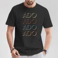 De Primer Nombre Ado Mi Personalizada Con Nombre Camiseta unisex Regalos divertidos
