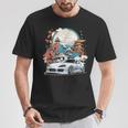 De Regalo 2Jz Moderna Blanca Supra Jdm Entusiasta Del Coche Camiseta unisex Regalos divertidos