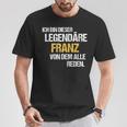 Der Legendäre Franz T-Shirt Lustige Geschenke