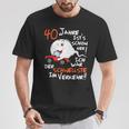 Die Legende Wird 40 Jahre 40S Birthday T-Shirt Lustige Geschenke