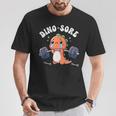 Dino Sore Gym Workout Fitness Weights Dinosaur Gym T-Shirt Lustige Geschenke