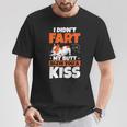 I Din't Fart My Butt Blow You A Kiss Dueño De Perros Amante De Perros Camiseta unisex Regalos divertidos