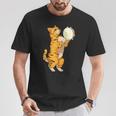 Divertido Gato Jugando Pandereta Regalo Lindo Gatito Músico Fan Camiseta unisex Regalos divertidos