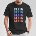 Divertido Regalo Nombre Celia Personalizado Primer Nombre Camiseta unisex Regalos divertidos