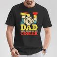 Dj Dad Like A Normal Dad But Cooler T-Shirt Lustige Geschenke