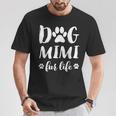 Dog Mimi Fur Life Grandma Dog Lover Mother's Day T-Shirt Funny Gifts