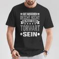 Du Musst Schon Torwart Sein Goalkeeper T-Shirt Lustige Geschenke