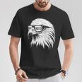 Eagles Face With Sunglasses Vintage Eagle Eyes Bird Lover T-Shirt Unique Gifts