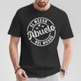 El Mejor Abuelo Del Mundo Regalo Para Abuelo Regalo Abuelo Camiseta unisex Regalos divertidos