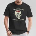 El Miedo Es Una Reacción El Coraje Es Una Decisión Camiseta unisex Regalos divertidos