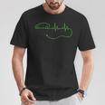 Electric Car Heartbeat Electricehicle Ev T-Shirt Lustige Geschenke