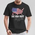 Emigration Usa Farewell Gadgets America Emigrant T-Shirt Lustige Geschenke