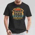 Enero 1968 57 Años Hombre Cumpleaños Regalo Enero 1968 Camiseta unisex Regalos divertidos