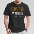 Espresso Martini Club Coffee Cocktail Cafe Coffee Bar Team T-Shirt Lustige Geschenke