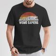 Evolution Caravan Camping Womo Sapiens T-Shirt Lustige Geschenke