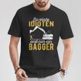 Excavator Driver Digger Guide Construction Worker Construction Nur Ein Digger T-Shirt Lustige Geschenke