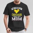 My Favorite Catcher Calls Me Mom Softball Catcher Mom T-Shirt Unique Gifts