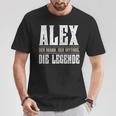 First Name Alex Name Alex T-Shirt Lustige Geschenke