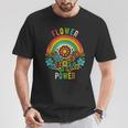 Flower Power Retro Nature Nostalgiaintage Outdoor Power T-Shirt Lustige Geschenke