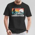 Folsom California Retro 80S Bigfoot Mountains T-Shirt Cadeaux drôles