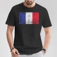 France Flag French Flag Football Fan T-Shirt Lustige Geschenke