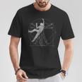 Freeclimberitruvian Man Climbing Bouldering T-Shirt Lustige Geschenke