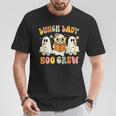 Fun Lunch Lady Boo Crew Cafeteria Halloween Matching Costume T-Shirt Unique Gifts