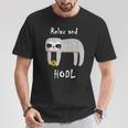 Bitcoin Krypto Sloth Hodl T-Shirt Lustige Geschenke