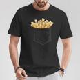 Fries Fast Food Chips In Your Bag T-Shirt Lustige Geschenke