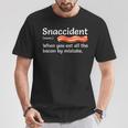 Good Bacon Snaccident Food From Accident T-Shirt Lustige Geschenke