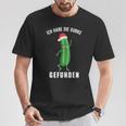 Ich Habe Die Gurke Finden Weihnachtsgurken Sieger T-Shirt Lustige Geschenke