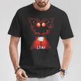 Mothman Moth Lamp Weirdcore Oddly Specific Meme T-Shirt Lustige Geschenke