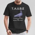 Pigeons Pigeon Meme German Meme T-Shirt Lustige Geschenke