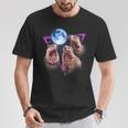 Three Groundhog Moon 3 Groundhog Head Groundhog Day T-Shirt Personalized Gifts